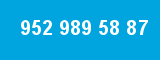 952 989 58 87 952 989 58 87